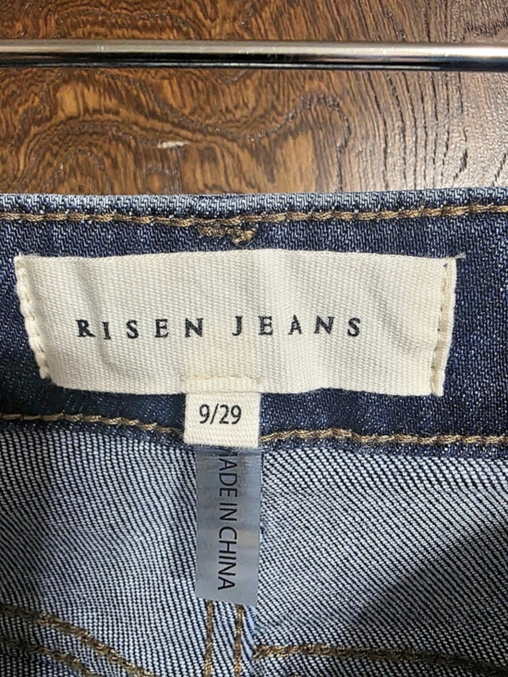Risen Jeans Risen Tummy Control High Rise Wide Cuffed Jeans Tummy Control High - Picture 3 of 3